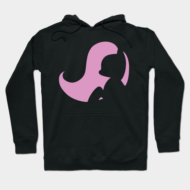 Fluttershy Silhouette Hoodie by Knytt